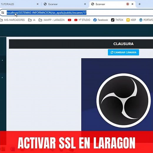 Como activar la seguridad SSL en laragon #laragon #programacion