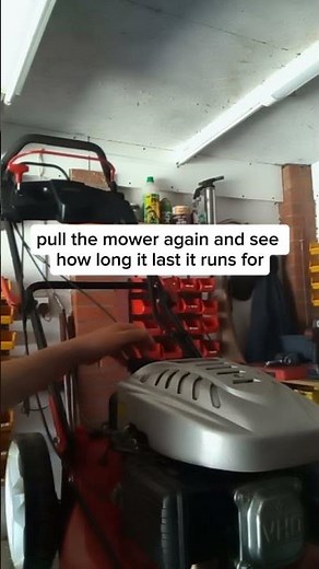Lawnmower Starts But Stops After 10 Minutes Do This First