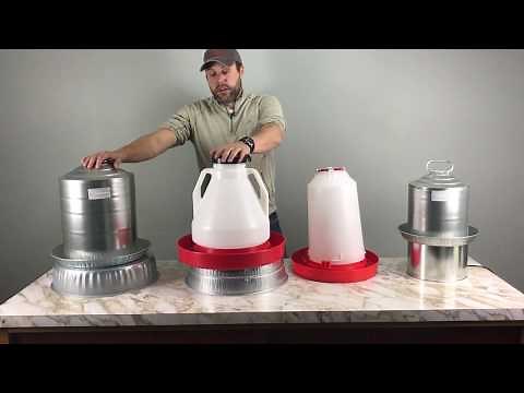 Winter Water Heater Choices For Chickens