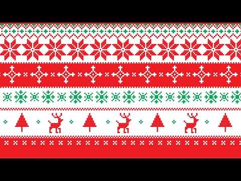 Christmas 8-bit Pattern / GIF like animation / Christmas Motion Graphics