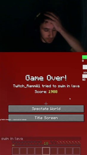 Lost my closest world to the end to BUGS (Java btw) | #rammiii1 on #Twitch