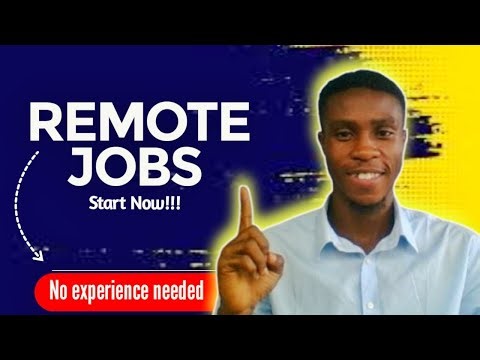 Top 5 remote Jobs for Nigerians in 2025 (No Experience Needed + Where to apply)