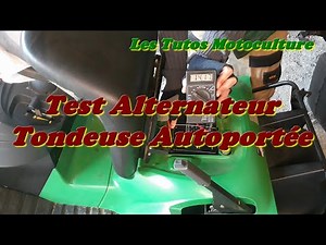 How to Test Your Riding Mower Alternator