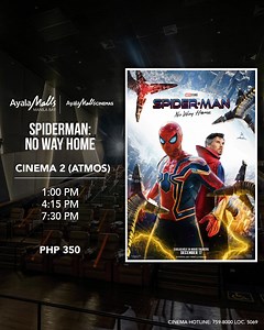 Check out our cinema schedule on February 24-27 and March 1🎟✨ Secure your tickets via the Cinema booth at the 5th Floor or via sureseats.com! Don’t forget to follow safety protocols in place. Thank you! #AyalaMallsManilaBay #KeepAmazingMoviesGoing | Ayala Malls Manila Bay