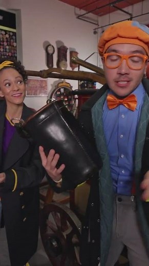 Blippi and Meekah Learn About Fire Trucks! 🔥🚒