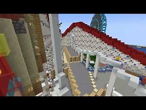 Incredicoaster full ride in Minecraft at Disney California Adventure 2023