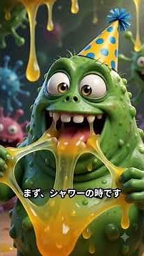 "洗っても落ちません..「残業の爆弾を受けた日、体から刺激的な『疲労臭』がする科学的な理由」#スメハラ #ヒロシュ #疲労臭 #ストレス #サラリーマン共感 #残業 #満員電車 #午後に #汗臭