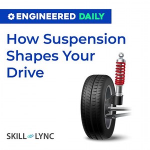 🌟 What Makes Every Bump Disappear? 🚗 Your car’s suspension system is the unsung hero that absorbs shocks and keeps your tires glued to the road. From leaf springs in off-road vehicles to air suspension in luxury cars, these systems do it all. Learn how double wishbone setups deliver race-car precision and why solid axles dominate heavy-duty trucks. Suspension is more than mechanics—it’s a science. 💡 Discover the engineering magic—watch the video now! #SuspensionTech #CarControl #SkillLync #Ve