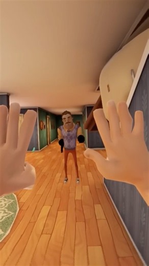 Ben 10 breaks into Hello Neighbor's house in VR #ben10 #helloneighbor