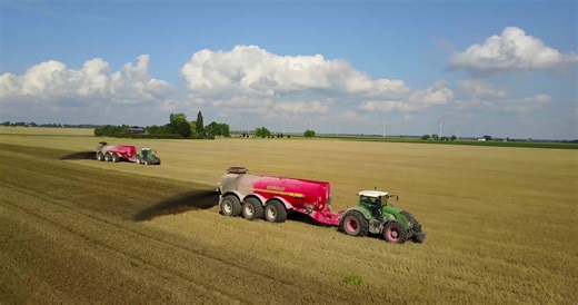 Check out this video featuring two 9500s with the crab-steer option! | Nuhn Industries Ltd.