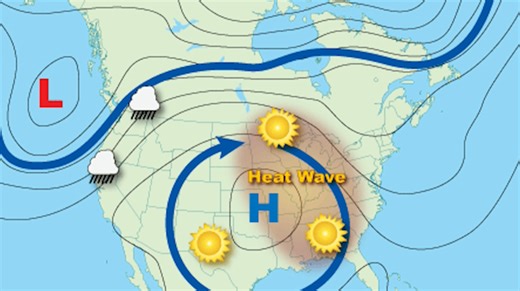 Blocking pattern brings 'second summer'