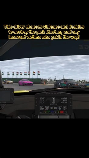 Mustang driver rages after racing incident!