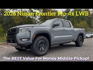 2026 Nissan Frontier Pro-4x: The 2026 Frontier Is The BEST Value For Money Pickup Truck!