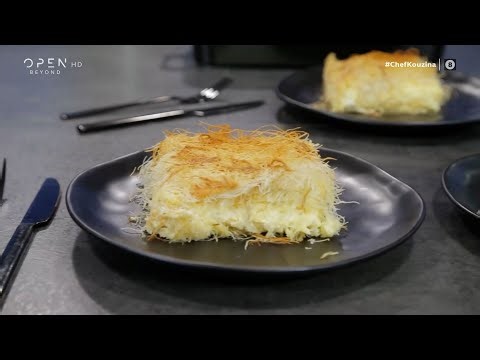 Συνταγή για πίτα καταΐφι με τέσσερα τυριά από τον Βαγγέλη Δρίσκα | OPEN TV
