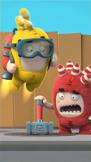 Mighty Thor's Hammer 🔨⚡ #oddbods