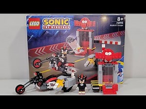 NEW Lego Sonic the Hedgehog Shadow's Escape Set 76995 REVIEW
