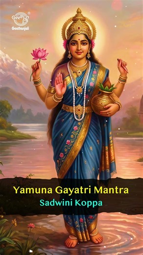 Yamuna Gayatri Mantra 🙏 Shri Yamunaji Devotional Shorts #Shorts