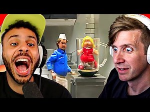 Reacting to WILD Robot Chicken moments