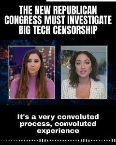 The New Republican Congress Must Investigate Big Tech Censorship | Danielle Gill