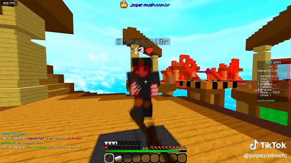 Michael Jackson Meme in Minecraft Bed Wars