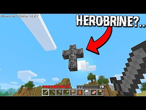 Minecraft Alpha 1.2.7 is CURSED...