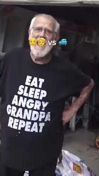 Angry grandpa crashes into pool#viral #reels #shorts #prank