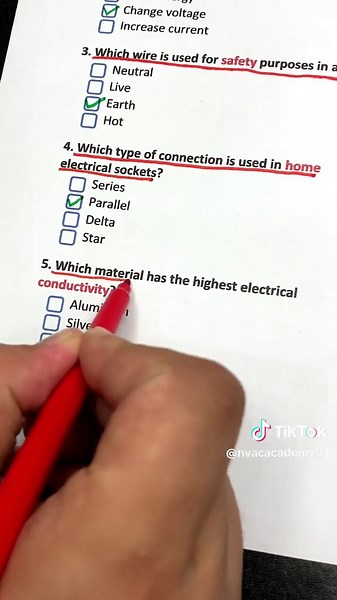 Desafío: ¿Puedes responder todas las preguntas del cuestionario eléctrico?