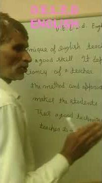 approach method and technique