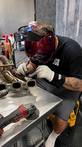 Putting a welder inside the trailer was one of the best decisions I have made. Welding headers up at the track! 🤙🏻🤙🏻💪🏻 | Justin Swanstrom