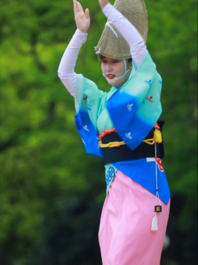 阿波おどり美人の踊り子｜奴連ダンス映像