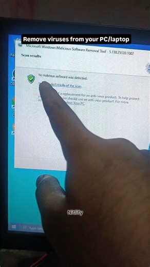 Remove viruses from your pc/ laptop #shorts #antivirus #nitlify