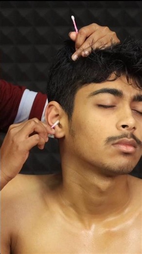 ASMR Ear Cleaning by Barber Girl Pakhi | Head Massage & Loud Neck Cracking | Body Massage ASMR