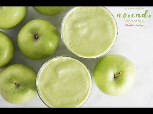 Green Apple Avocado Smoothie Recipe
