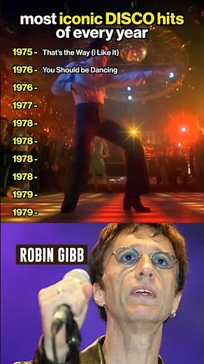 The Most Iconic DISCO Hits of Each Year (1975–1979) #music #disco #70s #nostalgia
