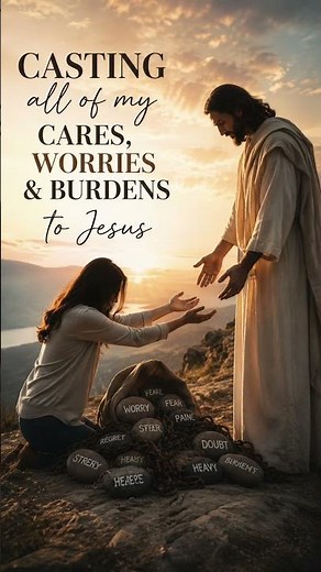 1 Peter 5:7 Jesus cares, give them all to Jesus..