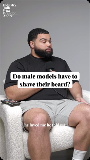 Brandon Andre | Photographer on Instagram: "Ep. 12, @austinj.wilson talks about his first meeting with his now mother agent and keeping his beard. #industrytalkwithbrandonandre #commercialmodel #brawnmodel #bigandtallmodel #malemodel #modeling #modelingcareer"