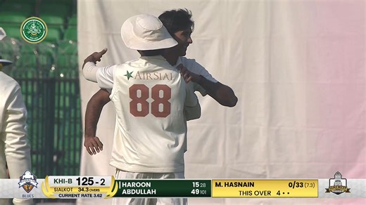 Mohammad Hasnain bowling an incisive spell ⚡ Haroon and Karachi Blues skipper Saud removed in the same over ☝ 📺 Watch Live on PTV Sports & Tapmad (Pakistan) 🌍 Rest of the world - PCB YouTube Channel: https://www.youtube.com/pakistancricketofficial #KHIBvSKT | #QeAT | M2P1K | Pakistan Cricket Team