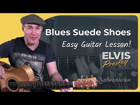 Blue Suede Shoes - Easy Guitar Lesson | Elvis Presley/Carl Perkins