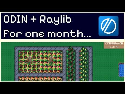 Attempting to make an incremental farm game in Odin and Raylib