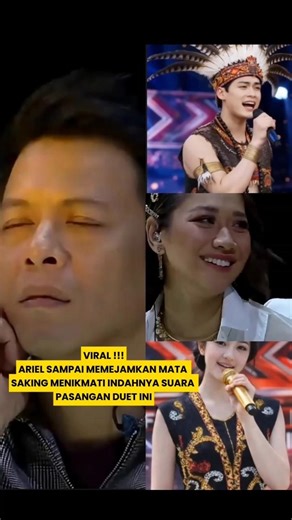 Fokus Ariel sampai memejamkan matanya #video #viral #beranda