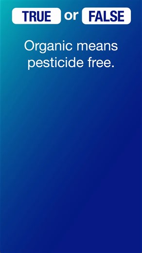 Pesticide-free? Organic farming uses pesticides too, just different types! The important thing? ALL pesticides are rigorously tested & regulated for your safety. https://www.bayer.com/en/what-is-glyphosate | Bayer U.S.