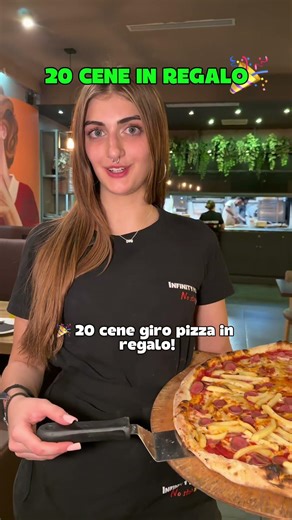 “We're giving away 20 dinners… but commenting isn't enough 🍕👀To celebrate our 1st birthday
