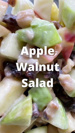 Delicious Apple Walnut Salad Recipe