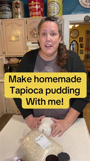 Make homemade old fashioned tapioca pudding with me! It’s so delicious!#contentcreator #funnyvideos #mykitchen #myfamily #mylife