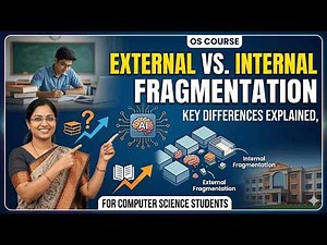 What is the Difference Between Internal Fragmentation and External Fragmentation? | Operating System