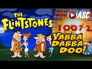 *NEW* THE FLINTSTONES | WMS - YABBA DABBA DOO! NICE WINS! Slot Machine Bonus