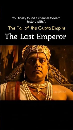 Vishnugupta 👑 The Last Emperor of the Gupta Dynasty #aihistory #guptaempire