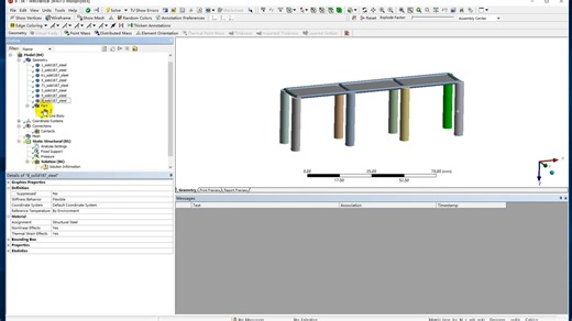 5.6 Workbench Mechanical静力学分析实例-多单元混合建模
