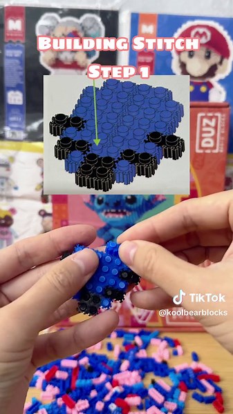 Another building tutorial! How to build the foundation? #bricks #blocks #buildingblocks #magicalblocks #diy #biy #collectibles #educatinaltoys #collectibles #animefan #figures #tutorials