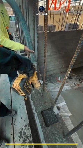 Concrete Grouting Process Explained #construction #masonry #grouting